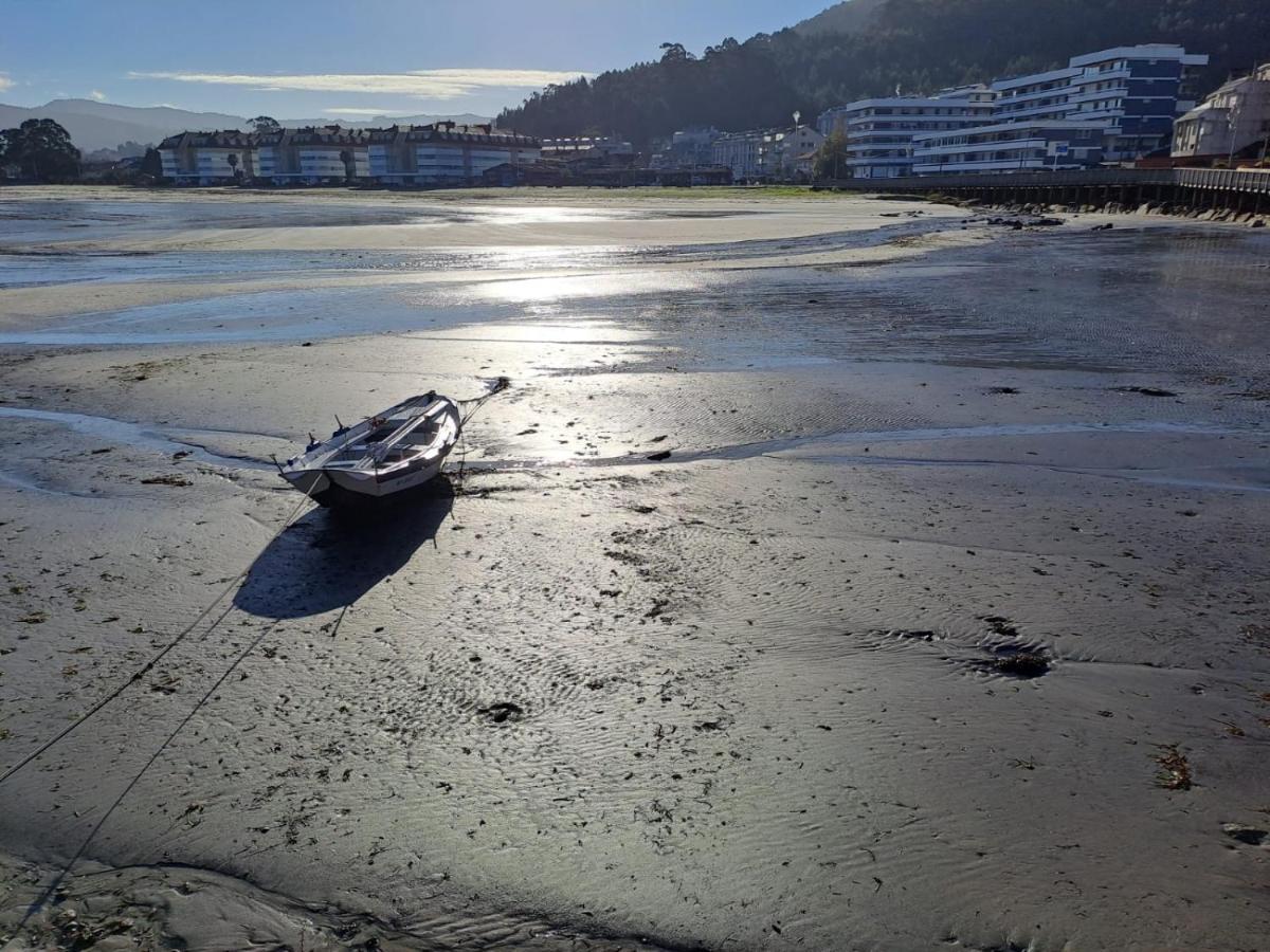 Vivienda Con Terraza En Playas De Baiona Daire Dış mekan fotoğraf